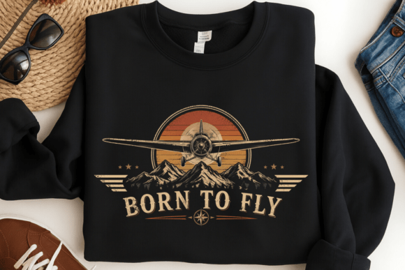 Born to Fly: Aviation Pilot PNG for Adventure-Ready Designs