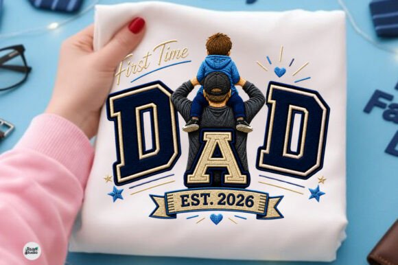 First Time Dad Est 2026 PNG: The Design That Captures a Milestone