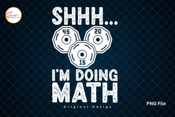 Funny Gym Math PNG: The Weightlifting Graphic That Lifts Your Designs