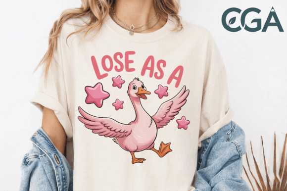 Loose As a Goose PNG: A Playful Design Asset