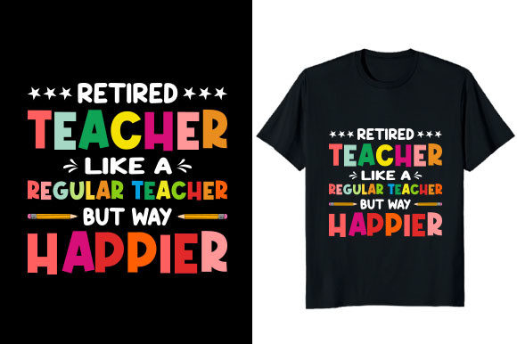 Retired Teacher Like a Regular Teacher: A Font with Heart and Humor