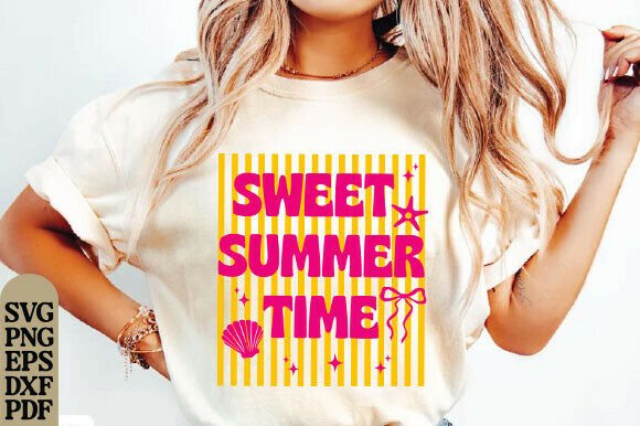 Sweet Summer Time SVG: Capturing Coastal Vibes in Your Designs